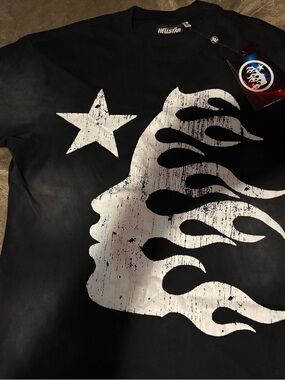 Hellstar Men’s Black & White Shirt